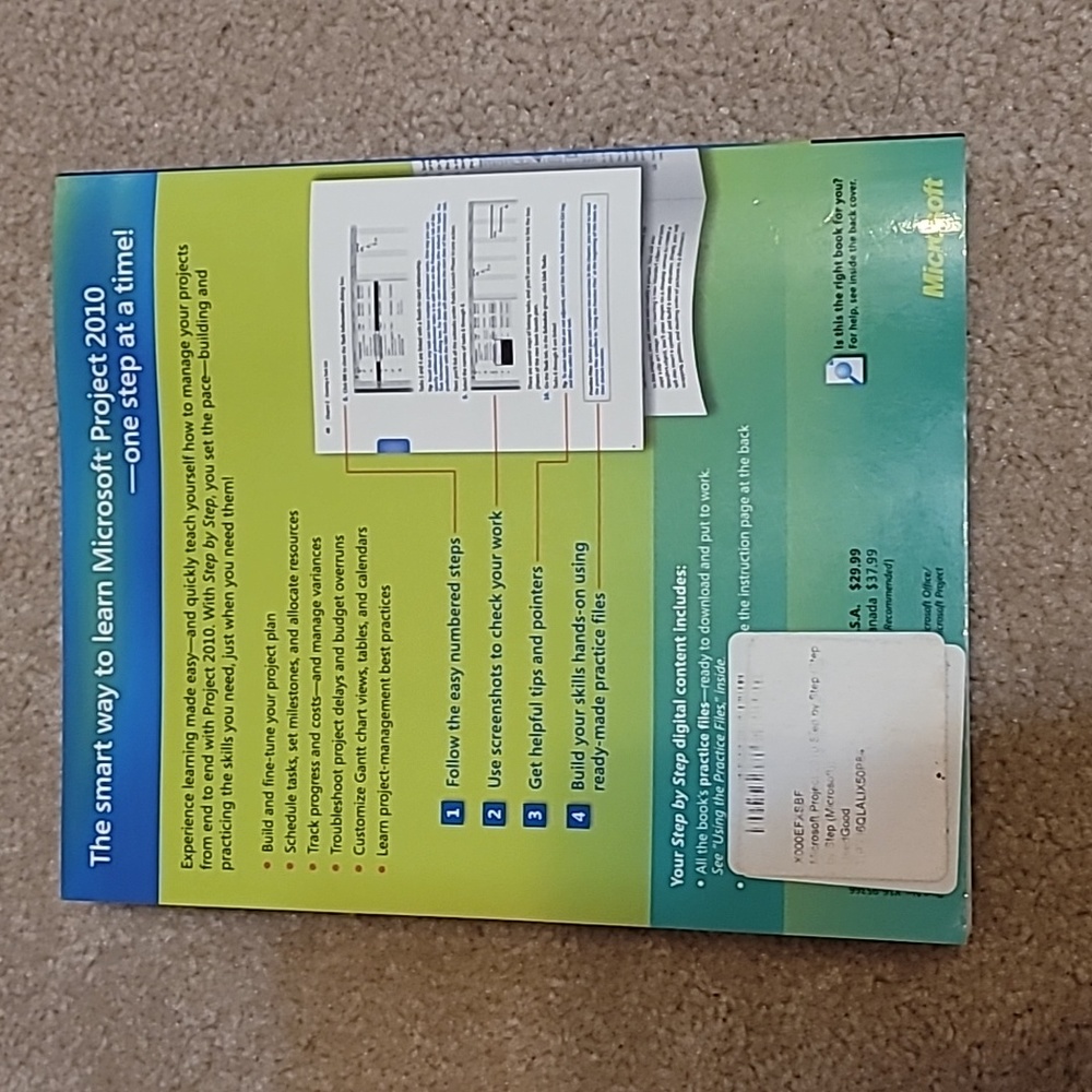 Microsoft Project 2010, Step by Step - Picture 2 of 4